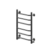 Полотенцесушитель электрическийкабельный Ника WAY-3 60/40 RAL9005 черный матовый U Полотенцесушитель электрическийкабельный Ника WAY-3 60/40 RAL9005 черный матовый U