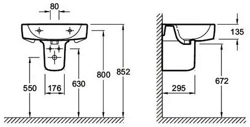 Полупьедестал Jacob Delafon Kandel / Panache E1431-00 Полупьедестал Jacob Delafon Kandel / Panache E1431-00