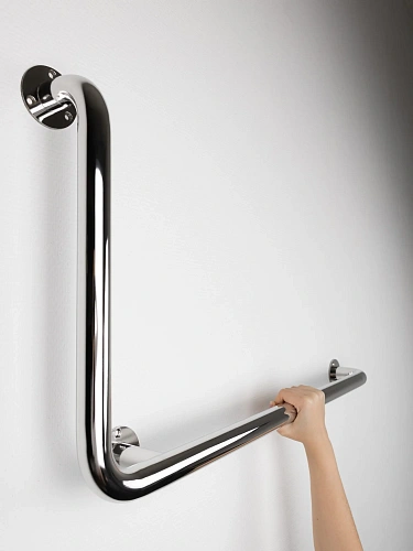 Поручень Aquatek настенный Г-образный. 600x600 мм, R, POR-0000007 Поручень Aquatek настенный Г-образный. 600x600 мм, R, POR-0000007