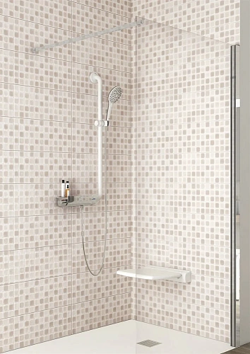 Поручень Roca вертикальный с держателем для душа Access Pro 816956009 Поручень Roca вертикальный с держателем для душа Access Pro 816956009