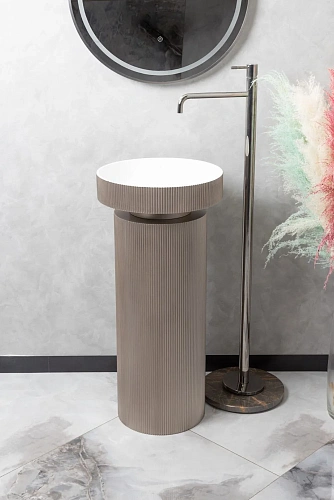 Пьедестал Boheme Corian 300x720 DELMAR 801-Base-Rib-D Пьедестал Boheme Corian 300x720 DELMAR 801-Base-Rib-D