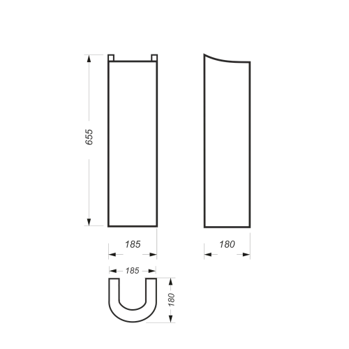 Пьедестал Sanita Luxe Art ARTSLPD01 Пьедестал Sanita Luxe Art ARTSLPD01