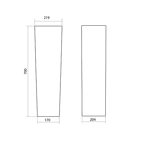 Пьедестал Santek Аллегро 1WH301956 1.WH30.1.956 Пьедестал Santek Аллегро 1WH301956 1.WH30.1.956