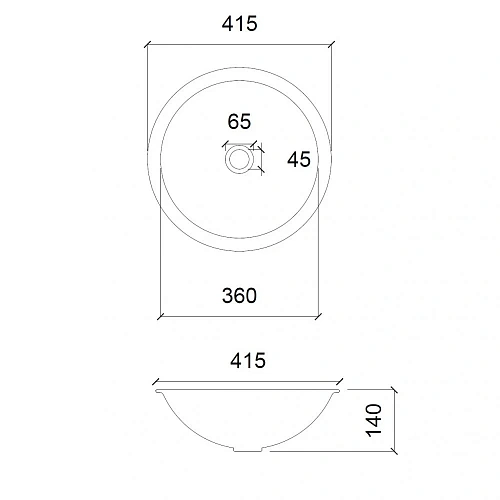 Раковина ABBER Glas AK2302 стеклянная, накладная, прозрачная Раковина ABBER Glas AK2302 стеклянная, накладная, прозрачная