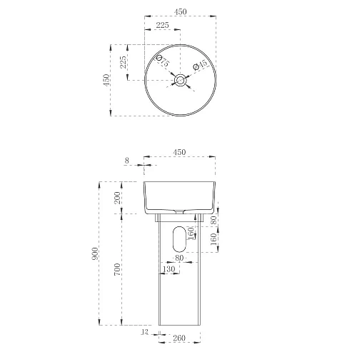 Раковина ABBER Kristall AT2702Onyx-H отдельностоящая, прозрачная, черная Раковина ABBER Kristall AT2702Onyx-H отдельностоящая, прозрачная, черная