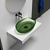 Раковина ABBER Kristall AT2801Emerald прозрачная, накладная, зеленая Раковина ABBER Kristall AT2801Emerald прозрачная, накладная, зеленая