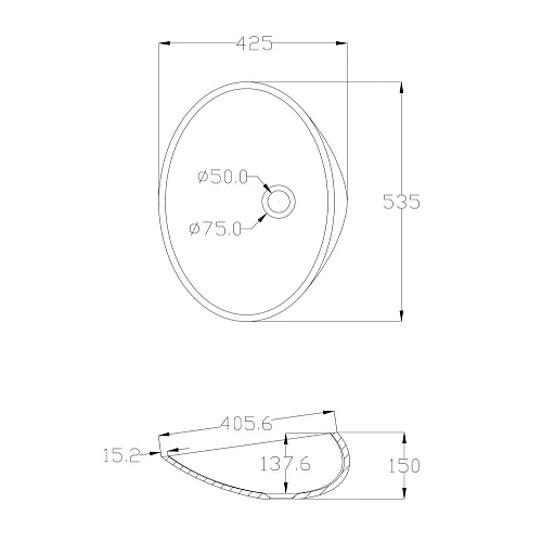 Раковина ABBER Kristall AT2812Aquamarin прозрачная, накладная, бирюзовая Раковина ABBER Kristall AT2812Aquamarin прозрачная, накладная, бирюзовая