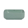 Раковина ABBER Rechteck AC2211MCG накладная, светло-зеленая матовая Раковина ABBER Rechteck AC2211MCG накладная, светло-зеленая матовая