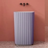 Раковина ABBER Stein AS2502Violett фиолетовая