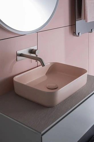 Раковина Allen Brau Fantasy 50 4.11021.SM розовый Раковина Allen Brau Fantasy 50 4.11021.SM розовый