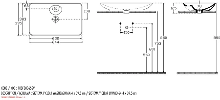 Раковина Allen Brau Fantasy 65 4.11017.20 Раковина Allen Brau Fantasy 65 4.11017.20