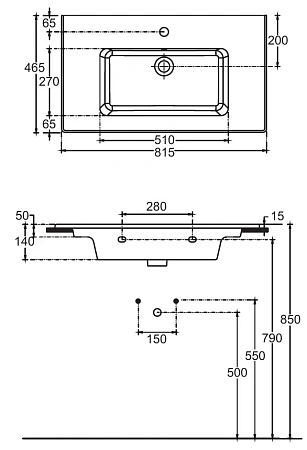 Раковина Allen Brau Fantasy 82 4.11025.20 Раковина Allen Brau Fantasy 82 4.11025.20