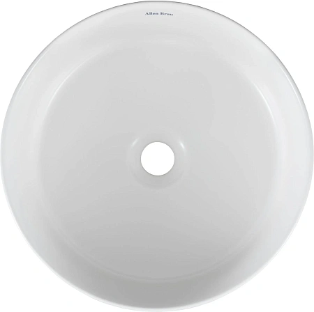 Раковина Allen Brau Fantasy Line 36 4.11032.21 накладная, белый матовый Раковина Allen Brau Fantasy Line 36 4.11032.21 накладная, белый матовый
