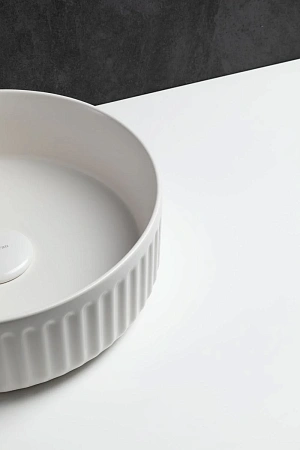 Раковина Allen Brau Fantasy Line 36 4.11032.21 накладная, белый матовый Раковина Allen Brau Fantasy Line 36 4.11032.21 накладная, белый матовый