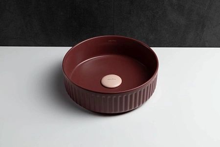 Раковина Allen Brau Fantasy Line 36 4.11032.BD накладная, бордо Раковина Allen Brau Fantasy Line 36 4.11032.BD накладная, бордо