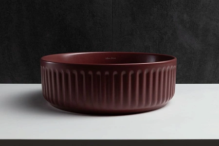 Раковина Allen Brau Fantasy Line 36 4.11032.BD накладная, бордо Раковина Allen Brau Fantasy Line 36 4.11032.BD накладная, бордо