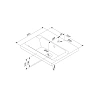 Раковина AM.PM Gem M90WCC0502WG мебельная, керамическая, 50 см, белый Раковина AM.PM Gem M90WCC0502WG мебельная, керамическая, 50 см, белый