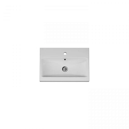 Раковина AM.PM Gem M90WCC0602WG мебельная, керамическая, 60 см, встраиваемая, белый Раковина AM.PM Gem M90WCC0602WG мебельная, керамическая, 60 см, встраиваемая, белый