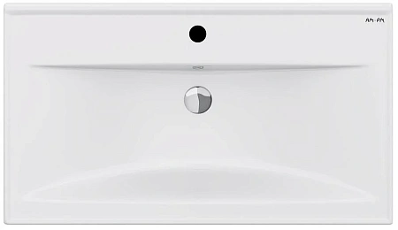Раковина AM.PM X-Joy 80 M85AWCC0802WG белый глянец Раковина AM.PM X-Joy 80 M85AWCC0802WG белый глянец