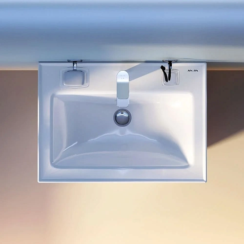 Раковина AM.PM X-Joy M85AWCC0652WG64 мебельная, керамическая, 65 см, встраиваемая, белый Раковина AM.PM X-Joy M85AWCC0652WG64 мебельная, керамическая, 65 см, встраиваемая, белый