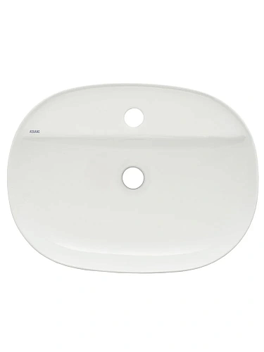 Раковина AQUAme AQM5002 накладная с отверстием под смеситель 505x385x120 Раковина AQUAme AQM5002 накладная с отверстием под смеситель 505x385x120