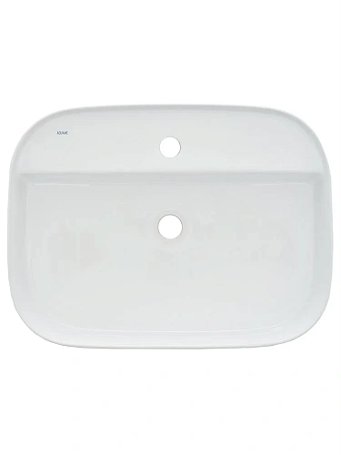 Раковина AQUAme AQM5003 накладная с отверстием под смеситель 610x450x120 Раковина AQUAme AQM5003 накладная с отверстием под смеситель 610x450x120