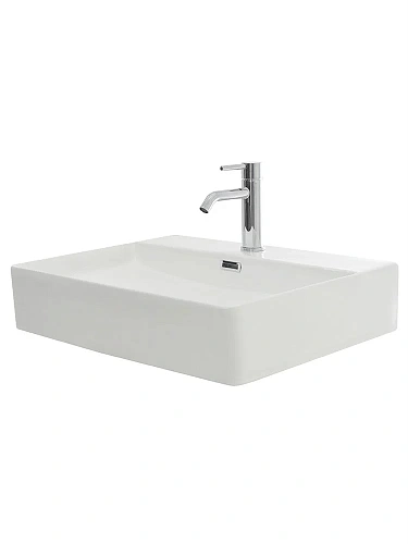 Раковина AQUAme AQM5004 накладная с отверстием под смеситель 590х430х120 Раковина AQUAme AQM5004 накладная с отверстием под смеситель 590х430х120