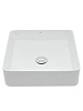 Раковина AQUAme AQM5008 накладная отдельностоящая прямоугольная 400*400*110