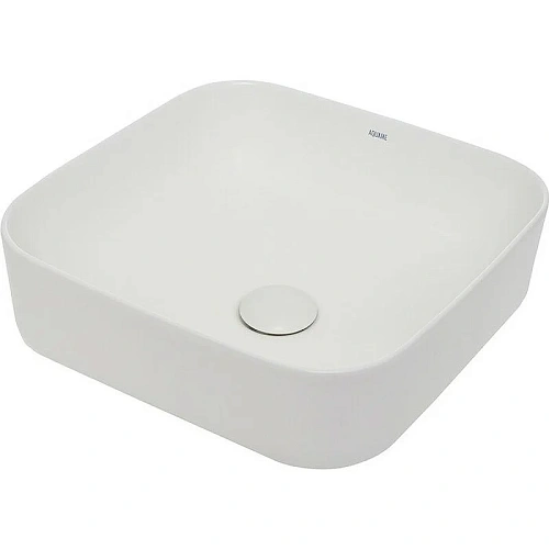 Раковина AQUAme AQM5011 накладная квадратная, цвет белый матовый 390x390x130 AQM5011MW Раковина AQUAme AQM5011 накладная квадратная, цвет белый матовый 390x390x130 AQM5011MW