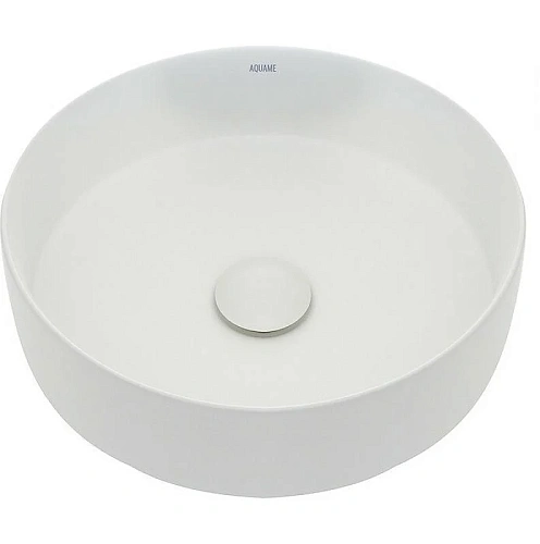 Раковина AQUAme AQM5012 накладная круглая, цвет белый матовый 355x355x120 AQM5012MW Раковина AQUAme AQM5012 накладная круглая, цвет белый матовый 355x355x120 AQM5012MW