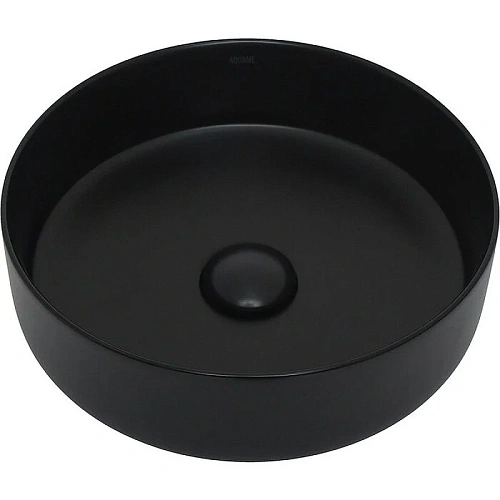 Раковина AQUAme AQM5012 накладная круглая, цвет черный матовый 355x355x120 AQM5012MB Раковина AQUAme AQM5012 накладная круглая, цвет черный матовый 355x355x120 AQM5012MB