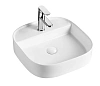 Раковина AQUAme AQM5013 настольная с отверстием под смеситель. 450x450x120