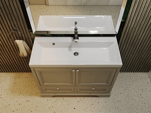 Раковина AQUAme Classica 100 4627173210201 мебельная Раковина AQUAme Classica 100 4627173210201 мебельная