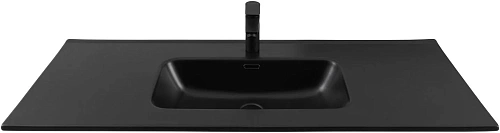 Раковина Aquanet Flat 120 черная матовая 00329258 Раковина Aquanet Flat 120 черная матовая 00329258