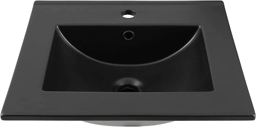 Раковина Aquanet Flat 50 черная матовая 00329252 Раковина Aquanet Flat 50 черная матовая 00329252