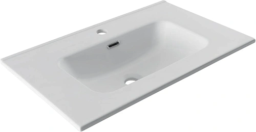 Раковина Aquanet Flat 70 белая матовая 00330430 Раковина Aquanet Flat 70 белая матовая 00330430
