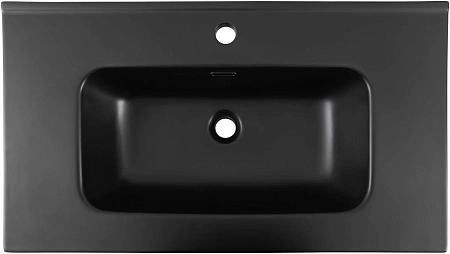 Раковина Aquanet Flat 80 черная матовая 00329255 Раковина Aquanet Flat 80 черная матовая 00329255