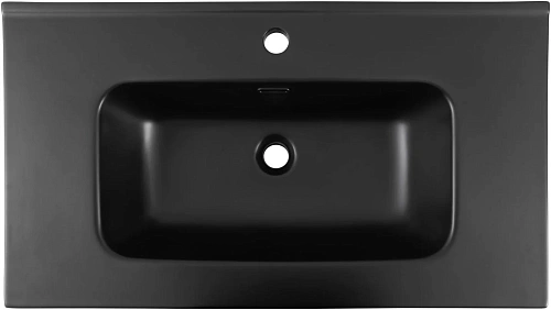 Раковина Aquanet Flat 80 черная матовая 00329255 Раковина Aquanet Flat 80 черная матовая 00329255