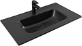 Раковина Aquanet Flat 80 черная матовая 00329255 Раковина Aquanet Flat 80 черная матовая 00329255