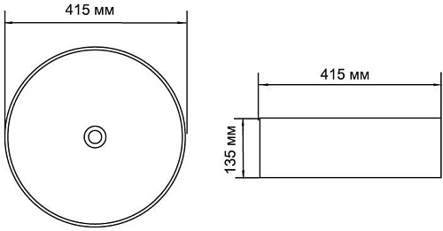 Раковина Aquanet Moon-1 накладная MOON-1 Раковина Aquanet Moon-1 накладная MOON-1
