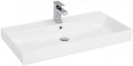 Раковина AQUANET SANOVIT SLIM SYNERGY 85 (00198208) встраиваемая Раковина AQUANET SANOVIT SLIM SYNERGY 85 (00198208) встраиваемая