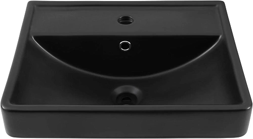 Раковина Aquanet Ирис 50 черная матовая 00329246 Раковина Aquanet Ирис 50 черная матовая 00329246