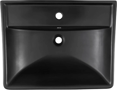 Раковина Aquanet Ирис 60 черная матовая 00329247 Раковина Aquanet Ирис 60 черная матовая 00329247