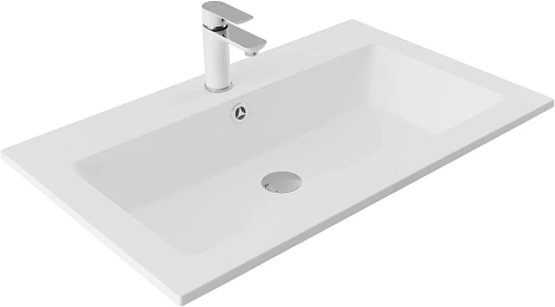 Раковина Aquanet Электра 80 белый матовый 00326512 Раковина Aquanet Электра 80 белый матовый 00326512