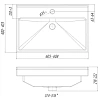Раковина Aquaton Fest 60 1AX167WBXX000 Раковина Aquaton Fest 60 1AX167WBXX000