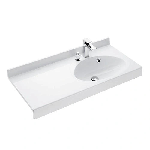 Раковина Aquaton Отель 3/100 1A70083NOT01R правая с навесами Раковина Aquaton Отель 3/100 1A70083NOT01R правая с навесами