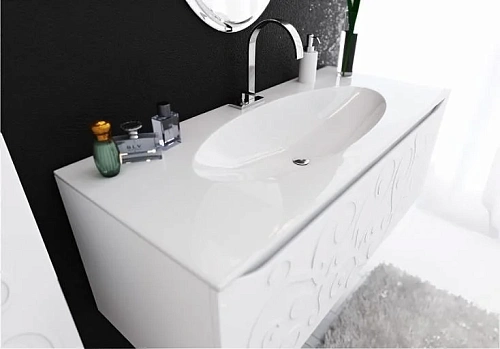 Раковина Aqwella Elegance 100 El.10.04.D 1000х510х133 мм Раковина Aqwella Elegance 100 El.10.04.D 1000х510х133 мм