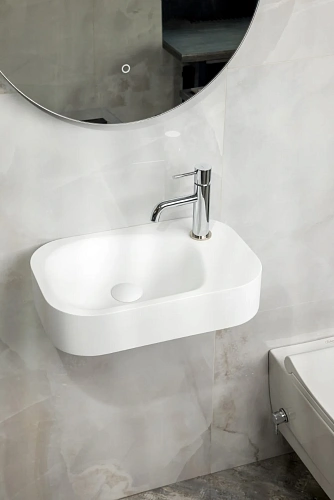 Раковина Armadi Art COLIBRI Corian 902-MW накладная 480x320x100 Matt White Раковина Armadi Art COLIBRI Corian 902-MW накладная 480x320x100 Matt White