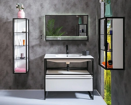 Раковина Armadi Art Vallessi 100 белая керамика глянец, 838-100-WG Раковина Armadi Art Vallessi 100 белая керамика глянец, 838-100-WG