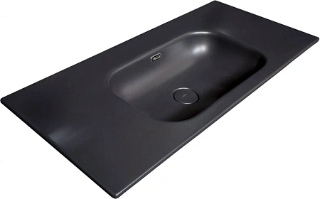 Раковина Armadi Art Vallessi 80 антрацит глянец керамика 838-080-B Раковина Armadi Art Vallessi 80 антрацит глянец керамика 838-080-B